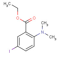 1131605-33-8 ethyl 2-(dimethylamino)-5-iodobenzoate chemical structure
