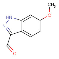 518987-37-6 6-METHOXY-1H-INDAZOLE-3-CARBALDEHYDE chemical structure