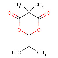 4858-67-7 1,3-Dioxane-4,6-dione,5,5-dimethyl-2-(1-methylethylidene)- chemical structure
