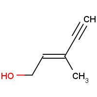 6153-06-6 (E)-3-Methylpent-2-en-4-yn-1-ol chemical structure