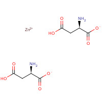 36393-20-1 L-Aspartic acid zinc salt chemical structure