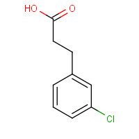 21640-48-2 3-(3-CHLOROPHENYL)PROPIONIC ACID chemical structure