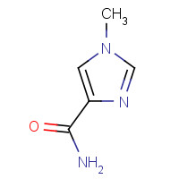 129993-47-1 1-Methyl-1H-imidazole-4-carboxamide chemical structure