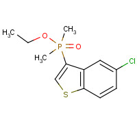 862094-19-7 ethyl (5-chlorobenzo[b]thiophen-3-yl)methyl(methyl)phosphinate chemical structure