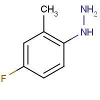 356534-04-8 (4-fluoro-2-methylphenyl)hydrazine chemical structure
