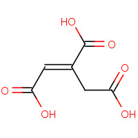 4023-65-8 TRANS-ACONITIC ACID chemical structure