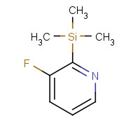 87674-09-7 3-FLUORO-2-TRIMETHYLSILANYL-PYRIDINE chemical structure