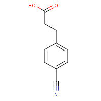 42287-94-5 3-(4-CYANOPHENYL)PROPANOIC ACID chemical structure
