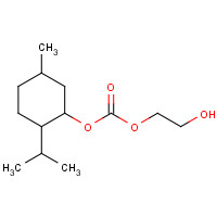 156324-78-6 Carbonic acid 2-hydroxy-ethyl ester 2-isopropyl-5-methyl-cyclohexyl ester chemical structure