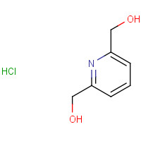 21197-76-2 2,6-Pyridinedimethanol hydrochloride chemical structure