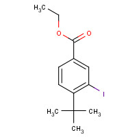 92039-18-4 ethyl 4-tert-butyl-3-iodobenzoate chemical structure
