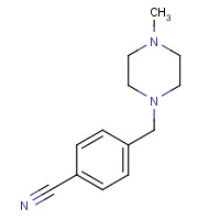 125743-63-7 4-(4-METHYLPIPERAZIN-1-YLMETHYL)BENZONITRILE chemical structure