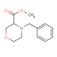 212650-44-7 4-Benzyl-morpholine-3-carboxylic acid methyl ester chemical structure
