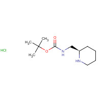 139004-96-9 (R)-PIPERIDIN-2-YLMETHYL-CARBAMIC ACID TERT-BUTYL ESTER chemical structure