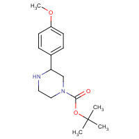 886768-17-8 3-(4-METHOXY-PHENYL)-PIPERAZINE-1-CARBOXYLIC ACID TERT-BUTYL ESTER chemical structure