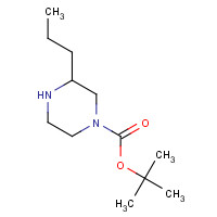 502649-27-6 1-BOC-3-PROPYLPIPERAZINE chemical structure
