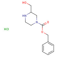 930782-84-6 (S)-benzyl 3-(hydroxymethyl)piperazine-1-carboxylate hydrochloride chemical structure