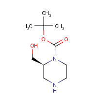1030377-21-9 (S)-2-HYDROXYMETHYL-PIPERAZINE-1-CARBOXYLIC ACID TERT-BUTYL ESTER chemical structure