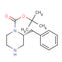 947684-78-8 (R)-1-BOC-2-BENZYLPIPERAZINE chemical structure