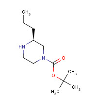 928025-58-5 (S)-1-BOC-3-PROPYLPIPERAZINE chemical structure
