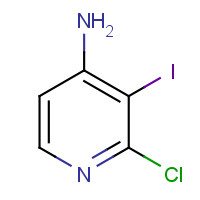 909036-46-0 2-CHLORO-3-IODOPYRIDIN-4-AMINE chemical structure