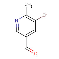 1174028-20-6 5-Bromo-6-methyl-3-pyridinecarboxaldehyde chemical structure