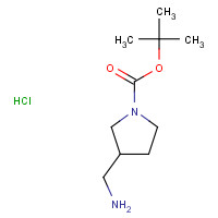 916214-30-7 (S)-1-Boc-3-Aminomethylpyrrolidine-HCl chemical structure