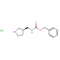 872715-15-6 R-3-(CBZ-AMINOMETHYL)-PYRROLIDINE-HCl chemical structure