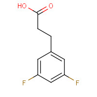 84315-24-2 3-(3,5-DIFLUOROPHENYL)PROPIONIC ACID chemical structure