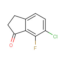 1179361-81-9 6-chloro-7-fluoro-2,3-dihydro-1H-inden-1-one chemical structure