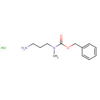 1179362-94-7 1-N-CBZ-1-N-Methyl-1,3-DIAMINOPROPANE-HCl chemical structure