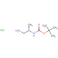 959833-70-6 S-2-N-BOC-propane-1,2-diamine-HCl chemical structure