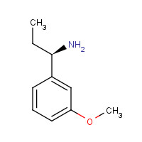 623143-36-2 Benzenemethanamine,alpha-ethyl-3-methoxy-,(alphaR)-(9CI) chemical structure