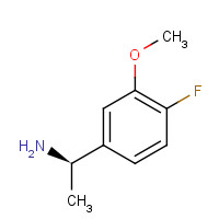 1157581-09-3 (1R)-1-(4-FLUORO-3-METHOXYPHENYL)ETHYLAMINE-HCl chemical structure