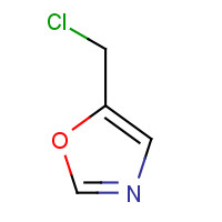 172649-57-9 OXAZOLE,5-(CHLOROMETHYL)- chemical structure