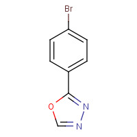 41420-90-0 2-(4-bromophenyl)-1,3,4-oxadiazole chemical structure