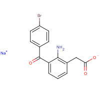 120638-55-3 Sodium (2-amino-3-(4-bromobenzoyl)phenyl)acetate chemical structure