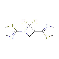 384330-54-5 Thiazole,2,2'-[dithiobis(3,1-azetidinediyl)]bis[4,5-dihydro- chemical structure