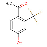 220227-53-2 4'-Hydroxy-2'-trifluoromethylacetophenone chemical structure