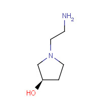 672325-36-9 (3R)-1-(2-AMINOETHYL)-3-PYRROLIDINOL chemical structure