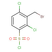 188440-21-3 3-(bromomethyl)-2,4-dichlorobenzene-1-sulfonyl chloride chemical structure