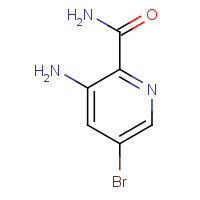 669066-89-1 3-AMINO-5-BROMOPYRIDINE-2-CARBOXAMIDE chemical structure