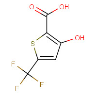 217959-85-8 3-Hydroxy-5-trifluoromethylthiophene-2-carboxylic chemical structure