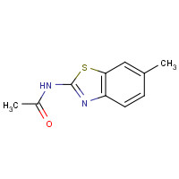 20600-51-5 Acetamide,N-(6-methyl-2-benzothiazolyl)-(8CI,9CI) chemical structure