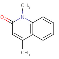 2584-47-6 2(1H)-Quinolinone,1,4-dimethyl- chemical structure
