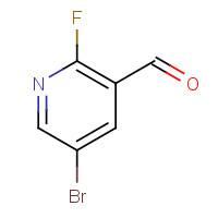 875781-15-0 5-Bromo-2-fluoropyridine-3-carboxaldehyde chemical structure