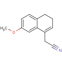 861960-34-1 7-METHOXY-3,4-DIHYDRO-1-NAPHTHALENYL-ACETONITRILE chemical structure