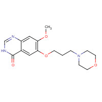 199327-61-2 7-Methoxy-6-(3-morpholin-4-ylpropoxy)quinazolin-4(3H)-one chemical structure