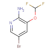 121936-68-3 2-Amino-3-Difluoromethoxy-5-Bromopyridine chemical structure