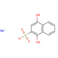 7110-75-0 Sodium 1,4-dihydroxy-2-naphthalenesulfonate chemical structure